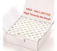 TEMU Juego de 144 piezas de Pre-Enrolladas de Plástico de 60wt Tamaño A Tamaño L Negro y para Máquinas de Bordar y Coser