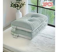 TEMU Juego de 2 almohadas cervicales 3D suaves y refrescantes, ideales para usar en salas de estar, dormitorios, residencias, hoteles y como regalos de viaje o vacaciones.