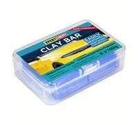 TEMU Juego de 2 barras de arcilla de grado premium para detallado de autos - Kit de barra de arcilla mágica para limpieza de coches con funciones de y adsorción, 2X100G