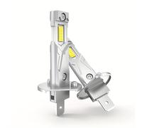 TEMU Juego de 2 bombillas LED para faros delanteros H1 de 20000LM, potencia Canbus 90W, luz antiniebla sin ventilador, tamaño mini, lámpara automática 6000K