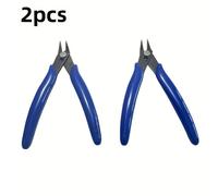 TEMU Juego de 2 cortadores de alambre de 5 pulgadas - Alicates de corte de precisión, duraderos, resistentes al , microalicates de corte lateral para electrónica, , manualidades y kits de modelismo