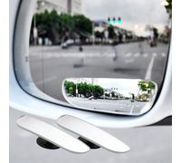 TEMU Juego de 2 espejos de de - Espejos convexos para punto para estacionamiento, automóvil y retrovisor de motocicleta, adiciones ajustables