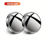 TEMU Juego de 2 espejos redondos de para retrovisor de coche, con ajuste de y vista gran , que mejora la seguridad infantil los viajes