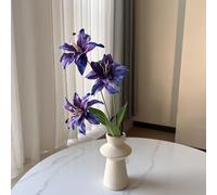 TEMU Juego de 2 flores artificiales, pequeños impresos en 3D para decoraciones de y decoración del hogar