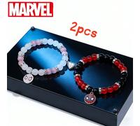 TEMU Juego de 2 llaveros de pareja de Marvel Spiderman - Llavero de entrelazado, juego de anillas para llaves con colgante de . para hombres y mujeres, como regalo para Navidad, San Valentín y .