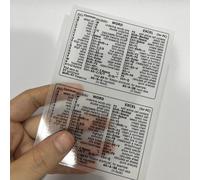 TEMU Juego De 2 Pegatinas De Referencia De Atajos De Teclado Para Software De Dibujo EXCEL/WORD De Mac OS Intel - Vinilo Transparente, Sin Residuos, Compatible Con PC, Portátil Y Escritorio.