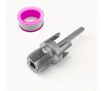 TEMU Juego de 2 Piezas para Tubos, Herramienta Integrada de y Externa para Tuberías PPR de 1/2 Pulgadas, con y Troqueles para Cortar Roscas