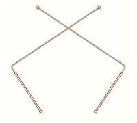 TEMU Juego de 2 varillas de adivinación de cobre con un 99.9% de pureza - una , ideal para buscar , agua y rastrear espíritus