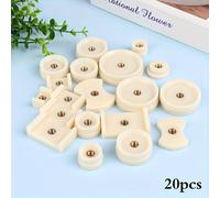 TEMU Juego de 20 moldes de goma para herramientas de reparación de relojes, que accesorios para prensar delantera y trasera de la carcasa, pero no una máquina de tapado.