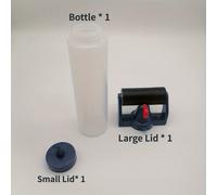 TEMU Juego de 3 Aplicadores de Pegamento para Madera con Rodillo de Extensión Uniforme - Botella de Plástico Portátil para Uso Doméstico e Industrial