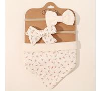 TEMU Juego de 3 Baberos Adorables con Estampado de , Suaves y Cómodos para Uso Diario en Comidas