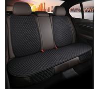 TEMU Juego de 3 cojines para asiento de coche con de lino, rectangulares, para todas , fácil instalación, para SUV de puertas, lavables a , sin relleno, tamaño