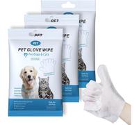 TEMU Juego de 3 pack de guantes para mascotas, guantes de limpieza y desodorización, toallas para el del cuerpo, toallas de para gatos, ni perfume Baño version gruesa