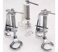 TEMU Juego de 3 pies de bordado para acolchado libre con pie prensatela de 4021P, 4021L y 4021L-OT, compatible con la mayoría de las máquinas de coser domésticas.