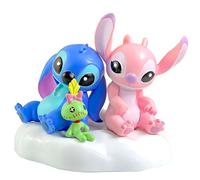 TEMU Juego de 3 piezas de Stitch Ángel - Muñecos de Dibujos Animados para del Día de San Valentín - Adecuado como muñeco decorativo para escritorio en , regalo de aniversario o