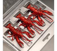 TEMU Juego de 3 señuelos de pesca diseñados para agua y , con cebos de natación realistas de y de río, ideales para peces de agua , y sin que se enganchen.