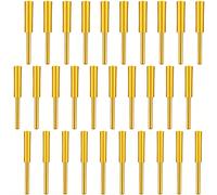 TEMU Juego de 30 afiladores de motosierra de diamante con piedras de afilar chapadas de en tres tamaños: 4.0 mm, 4.8 mm y 5.5 mm. Un kit duradero para afilar brocas de motosierra y pulir metal