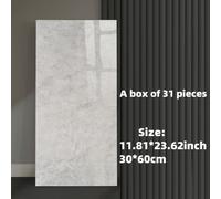 TEMU Juego de 31 Piezas de Azulejos de Pared Adhesivos y Despegables Estilo - Impermeables, Paneles de Espuma Autoadhesivos para Decoración de Cocina, Baño y - " x 23.62