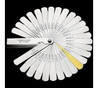 TEMU Juego de 32 piezas de escaños para calibrar, calibrador de holgura de instrumento de precisión, kit de escaños para calibrar de válvula automotriz