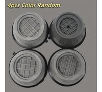 TEMU Juego de 4 almohadillas antivibración grandes - Absorben y reducen , hechas de plástico 100% duradero, estabilizan las lavadoras para minimizar las y