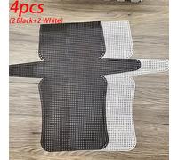 TEMU Juego de 4 bolsas de malla tejidas a , ganchos de crochet y almohadillas de refuerzo - Herramientas y plantillas de diseño para bolsas tejidas