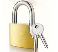 TEMU Juego de 4 con 8 llaves, 20 mm - de metal duraderos adecuados para casilleros, de L para garaje, equipaje y cajas de herramientas - Seguridad resistente a y al robo