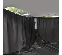 TEMU Juego de 4 Cortinas para Ventanas de Auto, 2 Cortinas Divisorias de Privacidad y 2 Cubiertas para Ventanas , Pantallas de para Sedán y SUV, Ideales para Viajes, Camping, y Dormir