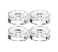 TEMU Juego de 4 Pesas de Vidrio para Fermentación en Tarros Mason de Cocina