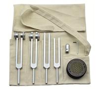 TEMU Juego de 4 piezas de 128 HZ/136,1 HZ, punzón de resonancia para instrumentos de sonido, vibración eficiente y herramienta de afinación