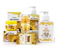 TEMU Juego de 4 piezas de de abeja, hidratante y , intensamente hidratante y humectante, hidratante, , delicado, adecuado para brazos, piernas, pecho, glúteos, rostro y cuidado corporal completo