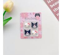 TEMU Juego de 4 teclas de dibujos animados Sanrio para mando de Nintendo Switch, compatibles con NS Pro, PS5, PS4 | Hello Kitty | Cinnamoroll | Kuromi | My Melody | Pompompurin | Empaque con aleatorio