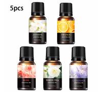 TEMU Juego de 5 Aceites Esenciales Refrescantes y Relajante, para Difusores Humidificadores Velas - Duradera Regalo Ideal desde Hoteles Restaurants Familiares Ser Queridos & , 5×10ml