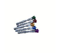 TEMU Juego de 5 brocas magnéticas, acero S2, cabeza Phillips, mango hexagonal de 1/4", material de acero, compatible con taladro de