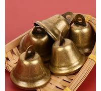 TEMU Juego de 5 Campanas Retro de con , Grosor 38mm/1.5in, Sonido Fuerte y , Campanas Redondas para Navidad