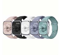 TEMU Juego de 5 correas deportivas transpirables compatibles con Apple Watch Series 11/10/9/8/7/6/SE/SE2/SE3 Ultra 2/3 en varios tamaños - un regalo casual y elegante