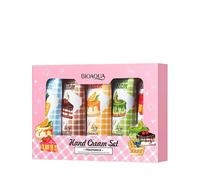 TEMU Juego de 5 Crema de Manos - Fresas, Limón, , , Aloe Vera - Tubos codificados por color, ideal para hidratación duradera en /secas/beige, regalo hidratante portátil