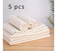 TEMU Juego de 5 paños de queso, ideales para filtrar café, leche de soja, mantequilla, queso, tofu y ; Son lavables y pueden ser reutilizados.