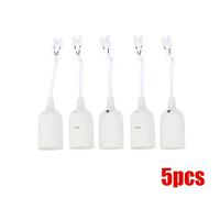 TEMU Juego de 5 Piezas de Portalámparas E27 para Construcción, Sitio de Trabajo, Renovación y Accesorios de Iluminación en /