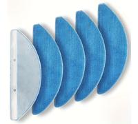 TEMU Juego de 5 Recambios de Microfibra para Aspiradora Conga 7490/8290, Almohadillas Lavables y Reutilizables Compatibles con Accesorio de Fregona