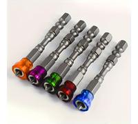 TEMU Juego de 5pcs/10pcs de Brocas Magnéticas Phillips, Acero S2 de 65mm con Vástago Hexagonal de 1/4" para Destornilladores Eléctricos - Herramientas de Grado Industrial