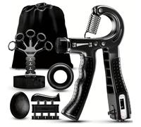 TEMU Juego de 5piezas de Fortalecedor de Agarre, Universal, , Azul, Negro, de PVC