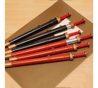 TEMU Juego de 6 Bolígrafos Redondos Únicos, Diseño de Espada , Bolígrafo de Gel, Pluma de Firma, Escritura , Punta , Ideal para Escribir