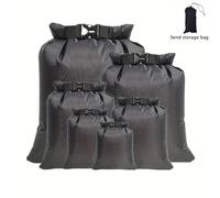 TEMU Juego de 6 Bolsas de Almacenamiento | Bolsas Organizadoras de Gran Capacidad 8L, 5L, 3.5L, 3L, 2.5L, 1.5L - Ideales para Senderismo, Camping, Pesca, Ciclismo y Viajes - Duraderas y Ultra Ligeras