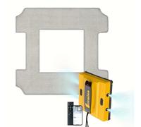 TEMU Juego de 6 paños de microfibra para limpiar ventanas, compatible con Frewico W5600X, paños de limpieza para limpiadores de ventanas de robots.