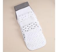 TEMU Juego de 6 paños para eructar de bebé, para la alimentación, baberos para eructar de absorción con patrones neutros suaves, mantitas para reflujo lavables a , ( y )