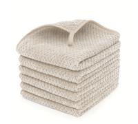 TEMU Juego de 6 toallas de de algodón, con y absorbencia. toallas faciales reutilizables miden 13 por 13 pulgadas y son fáciles de enjuagar, disponibles en para la limpieza facial.