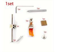 TEMU Juego de 7 piezas de Accesorios para Marcador Rotativo - Herramienta de Costura de Precisión para Circulares Sin Costuras - Compatible con Máquinas de Punto de Cierre Industrial de 1 Aguja