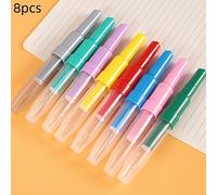 TEMU Juego de 8 bolígrafos , bolígrafo de acuarela para rociar y dibujar, bolígrafo mágico soplador , set de pintura de texturas, suministros de bolígrafo para pintura DIY, para profesional