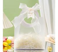 TEMU Juego de 8 bolsas portátiles para regalos con cinta y tarjeta Lafite, idealmente adecuado como embalaje en , , fiestasy familiares. también paraventanas Navidad Halloween