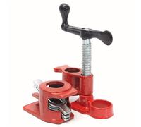 TEMU Juego de Abrazaderas para Tubos de de Madera de Hierro Fundido de 1/2" Herramienta de Carpintero para Trabajos de Madera